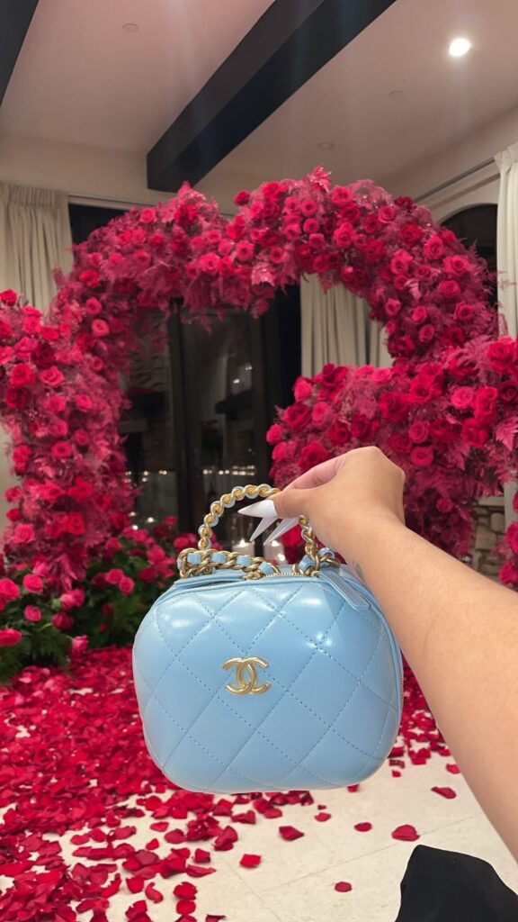 Cardi B is lavished with SIX Chanel bags and romantic display of roses by  husband Offset